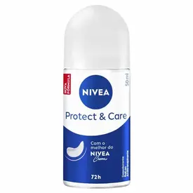 Desodorante Nivea Protect & Care Roll On Feminino 50ml