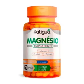 Magnesio Tripla Fonte 60 Cápsulas - Katigua