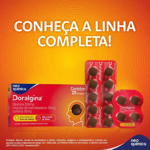 Doralgina 20 Drágeas