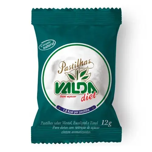 Pastilha Valda Diet com 12g