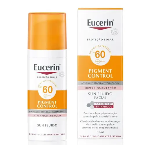 Protetor Solar Facial Eucerin Sun Pigment Control FPS60 50ml