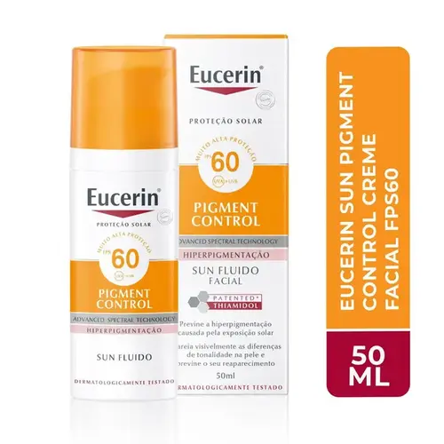 Protetor Solar Facial Eucerin Sun Pigment Control FPS60 50ml