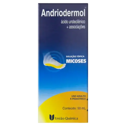 Antimicótico Andriodermol Solução Tópica 50ml