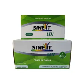 Regulador Intestinal Sinevit Lev Fonte de Fibras 60 Cápsulas