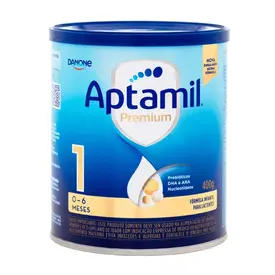 Fórmula Infantil Aptamil Premium 1 400g - 0 a 6 Meses - Danone