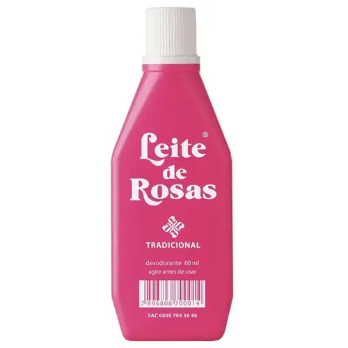 Loção de Limpeza Leite de Rosas Tradicional 60ml