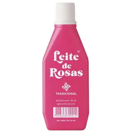 Loção de Limpeza Leite de Rosas Tradicional 60ml