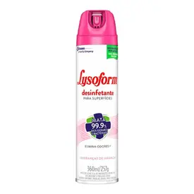 Desinfetante Lysoform Aerosol Lembranças de Infância 360ml
