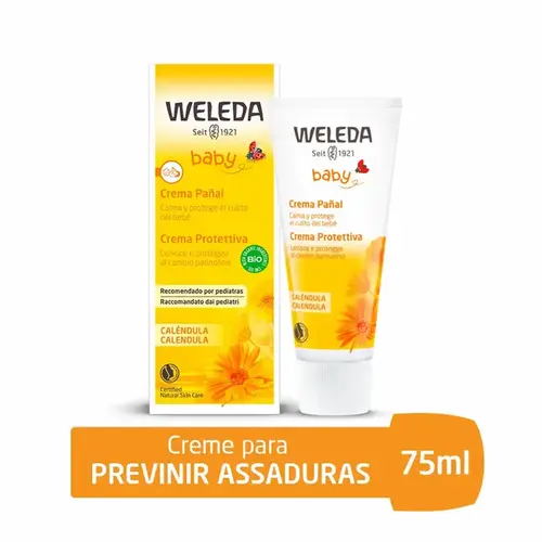 Pomada para Assadura Weleda Baby Calêndula 75ml