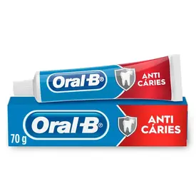 Creme Dental Oral B 123 Menta Suave Anticáries 70g