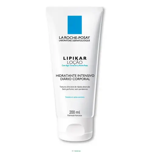 Hidratante Corporal Intensivo Diário La Roche-Posay Lipikar Loção - Hidratação para Pele Ressecada 200ml