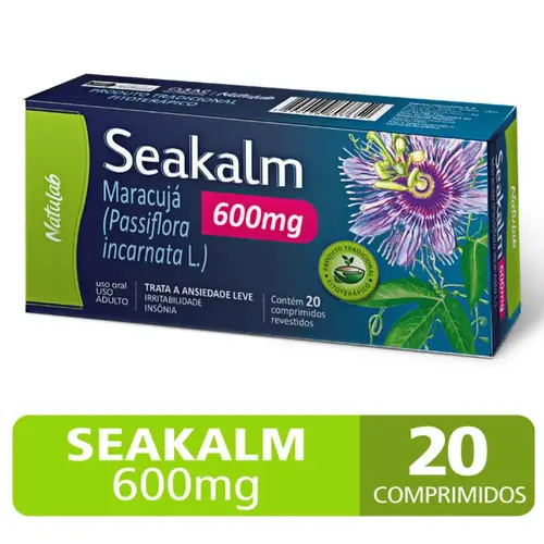 Seakalm 600mg - 20 Comprimidos