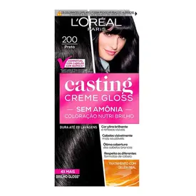 Tintura de Cabelo Casting Creme Gloss 200 Preto L'Oréal Paris 1 Unidade