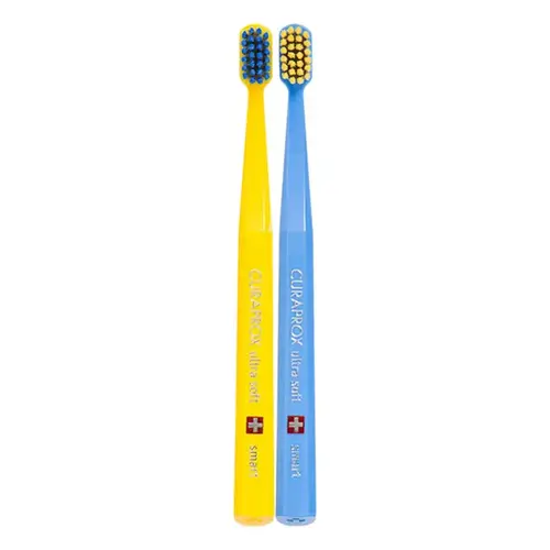 Escova de Dente Infantil Curaprox DuoSmart Ultra Macia 2 Unidades