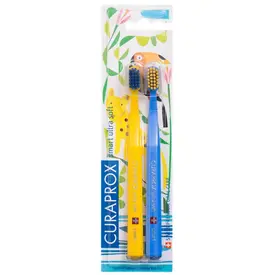 Escova de Dente Infantil Curaprox DuoSmart Ultra Macia 2 Unidades