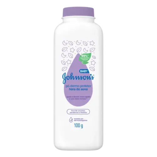 Talco Infantil Johnson's Baby Hora do Sono Frasco 100g