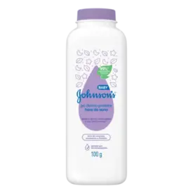 Talco Infantil Johnson's Baby Hora do Sono Frasco 100g