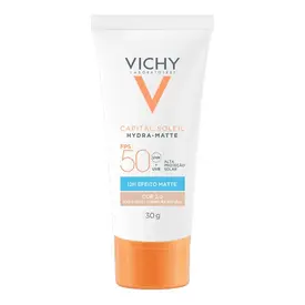 Protetor Solar Facial Vichy Hydra-Matte Cor 2.0 FPS50 30g