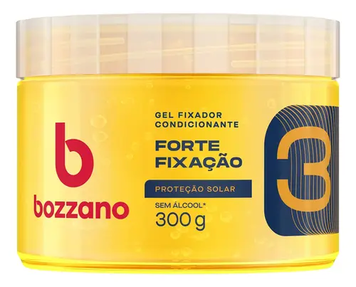 Gel Fixador Bozzano Amarelo 3 300g