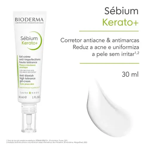 Sébium Kerato+ Bioderma Gel creme 30ml
