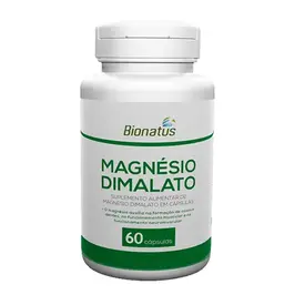 Magnésio Dimalato Bionatus 60 Cápsulas