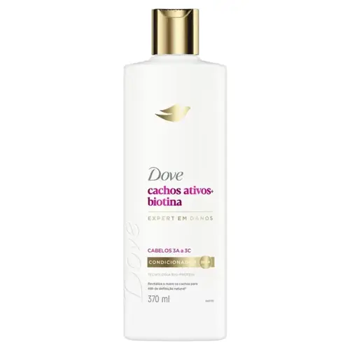 Condicionador Dove Cachos Ativos + Biotina 370ml