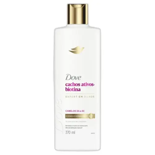 Condicionador Dove Cachos Ativos + Biotina 370ml