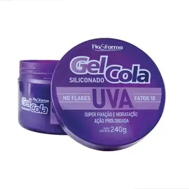 Gel Cola Fio e Forma Uva Fixação Máxima 240g