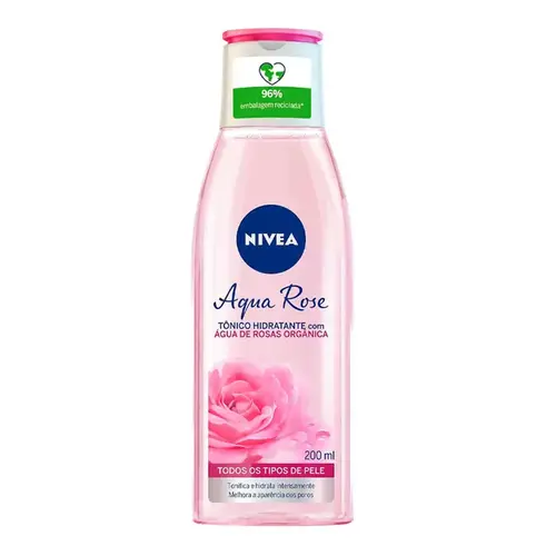 Tônico Facial Hidratante Nivea Aqua Rose 200ml