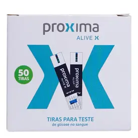 Tiras de Glicemia Proxima Alive 50 Unidades