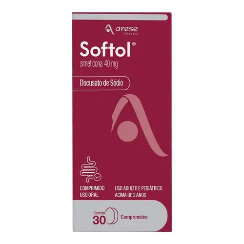 Laxante Softol 50mg Arese 30 Comprimidos