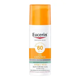 Protetor Solar Facial Eucerin Sun Oil Control Toque Seco FPS60 50ml