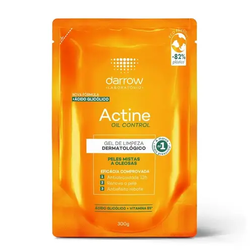 Gel De Limpeza Facial Darrow Actine Oil Control Refil 300g