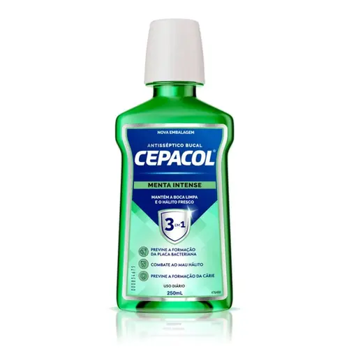 Enxaguante Bucal Cepacol Menta Intense 250ml
