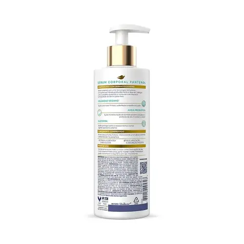 Dove Sérum Hidratante Corporal Pantenol + Dermo Reparador 380ml