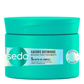 Máscara de Tratamento Capilar Seda Cachos Definidos 300g