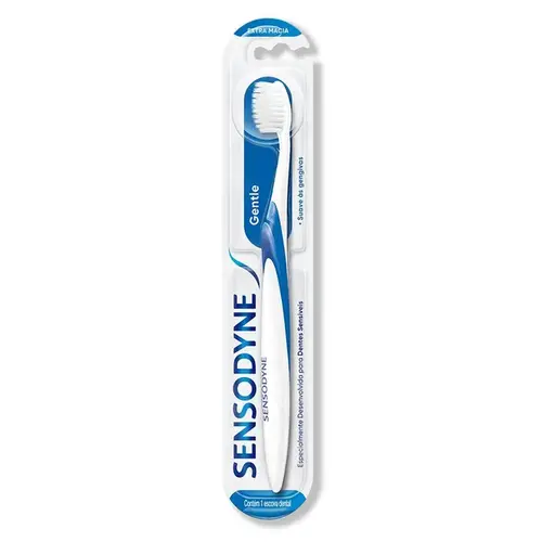Escova de Dente Sensodyne Gentle Extra Macia 1 Unidade