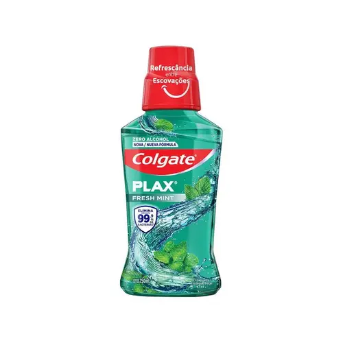Enxaguante Bucal Colgate Plax Fresh Mint Zero Álcool 250ml