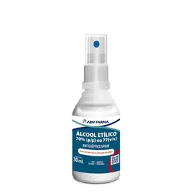 Álcool 70% ADV Farma 30ml Spray