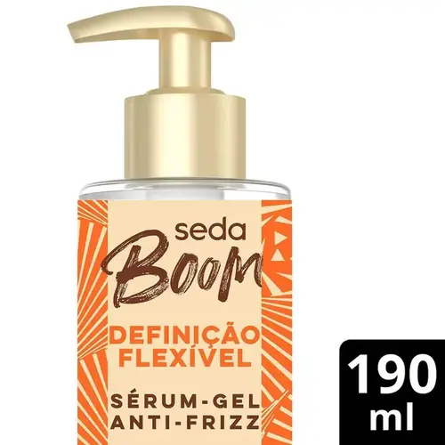 Sérum Gel Antifrizz Seda Boom Definição Flexível 200ml