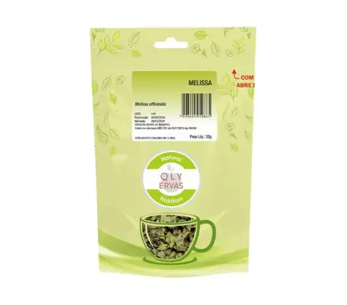 Chá Qualy Ervas Melissa Officinalis 30g