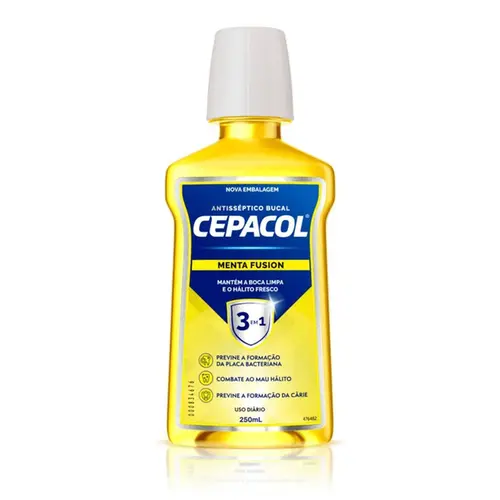 Enxaguante Bucal Cepacol Original Menta Fusion 250ml
