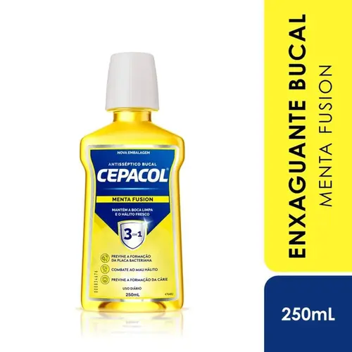 Enxaguante Bucal Cepacol Original Menta Fusion 250ml