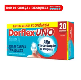 Dorflex Uno Enxaqueca 1g 20 Comprimidos