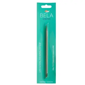 Palito para Unha Inox Chanfro Bela Collection - 1 Unidade