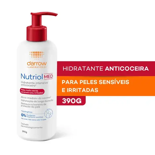 Hidratante Darrow Nutriol Med Anticoceira 390g
