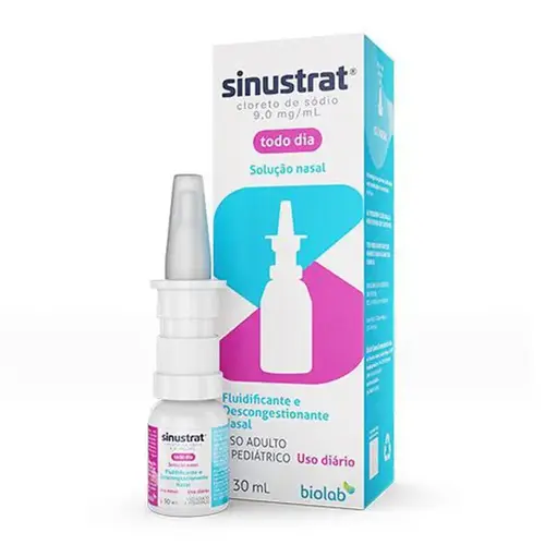 Sinustrat 9mg/ml - Solução Nasal com 30ml