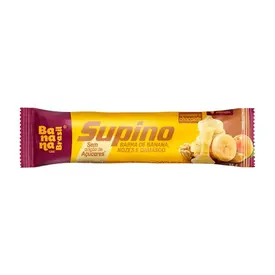 Barra de Frutas Supino Banana, Nozes e Damasco Cobertura de Chocolate Branco 24g