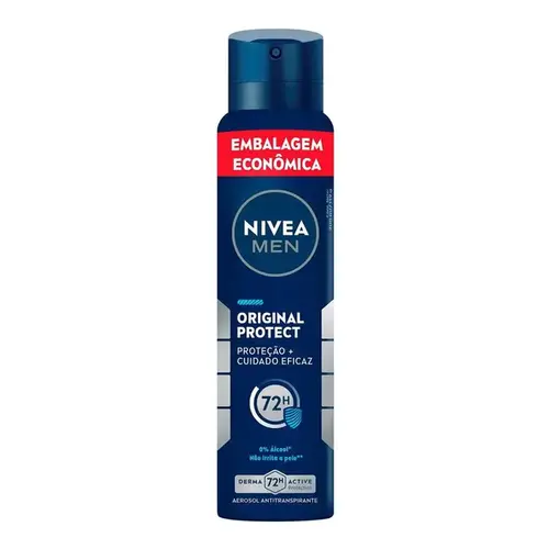Desodorante Antitranspirante Aerossol Nívea Men Original Protect 200ml