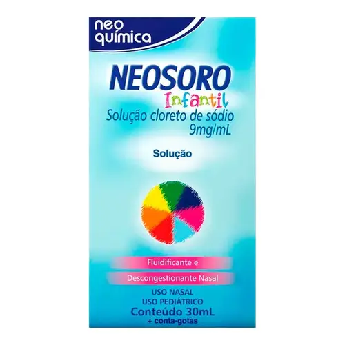 Neosoro Infantil - Solução Nasal com 30ml